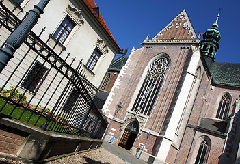 Image showing Building of Monastery at Mendel square in Brno, Czech Republic