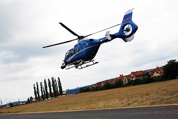 Image showing Police helicopter