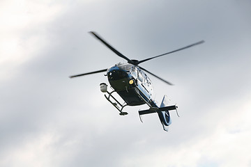 Image showing Police helicopter