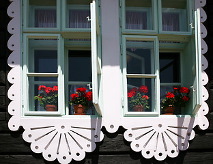 Image showing Village Pustevny, Czech republic