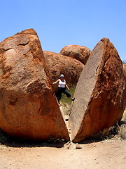 Image showing Devils Marbles