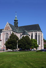 Image showing Building of Monastery at Mendel square in Brno, Czech Republic