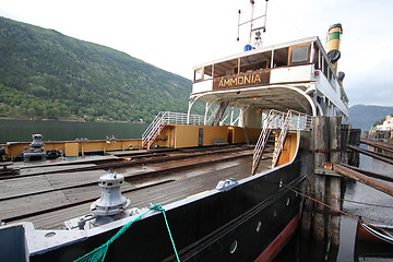 Image showing Old ferry in Norway.