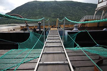 Image showing Old ferry in Norway.