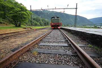 Image showing Old train in Norway.