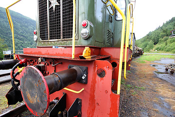 Image showing Old train in Norway.