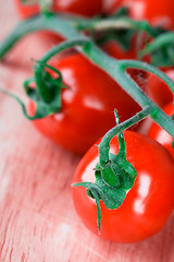 Image showing tomatoes bunch