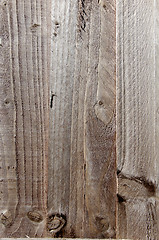 Image showing wooden fence