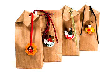 Image showing brown gift bags 