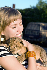 Image showing young woman