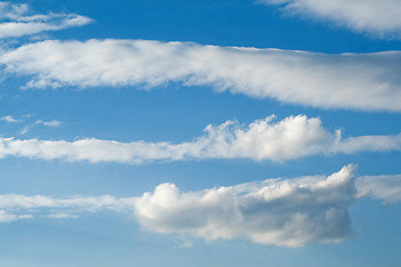 Image showing Blue sky and clouds