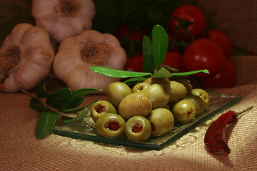 Image showing Olives