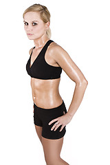 Image showing fitness woman
