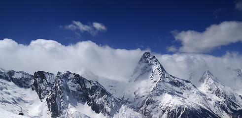 Image showing Panorama Mountains