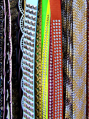 Image showing Fashionable belts