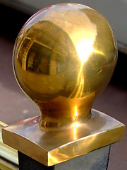 Image showing Gold bowl