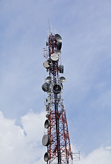 Image showing COMMUNICATION TOWER