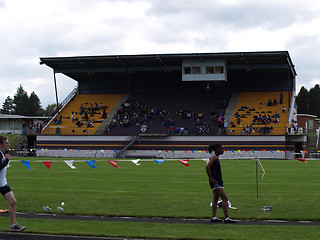 Image showing Grandstand at Columbia River High, Vancouver WA