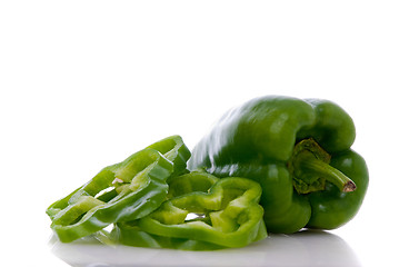 Image showing Green pepper