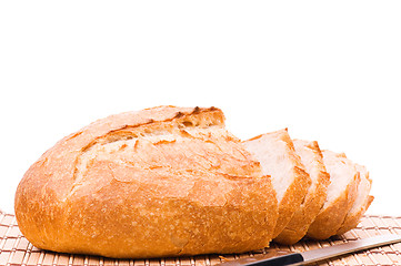 Image showing Sliced wheat bread