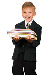 Image showing Boy in suit