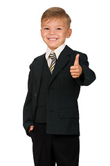 Image showing Boy in suit