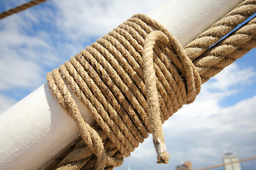 Image showing Rope on a sailing ship.