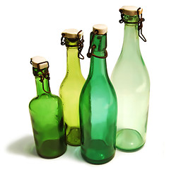 Image showing 16 Green Bottles