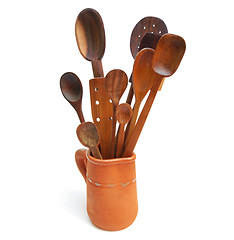 Image showing 27 Wooden Spoons 