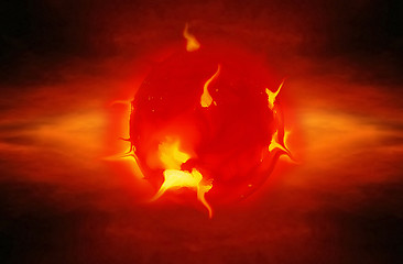 Image showing solar eruption