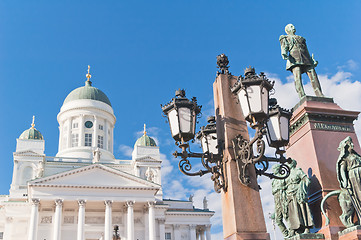 Image showing Lutheran Cathedral on the Senatorial area. A monument to Alexand