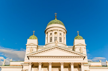 Image showing Lutheran Cathedral on the Senatorial area. Helsinki. 