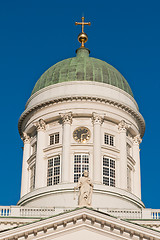 Image showing Lutheran Cathedral on the Senatorial area. Helsinki. 