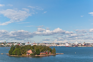 Image showing Kind from the sea on port of Helsinki