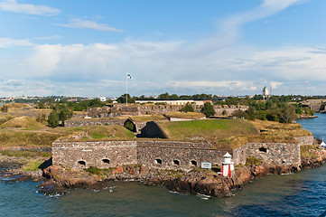 Image showing Suomenlinna fortress in Helsinki, Finland