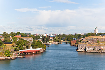 Image showing Suomenlinna fortress in Helsinki, Finland