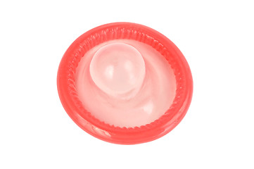 Image showing Condom on White