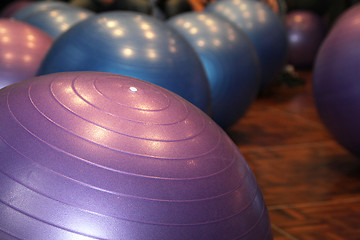 Image showing Pilates ball