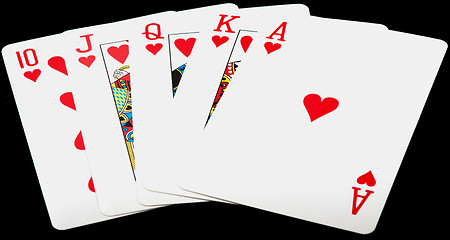 Image showing Royal Flush