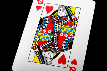 Image showing Queen of Hearts