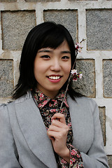 Image showing Asian female portrait