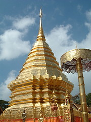 Image showing Golden Chedi Doi Suthep