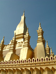 Image showing Golden Stupa Vientiane Laos