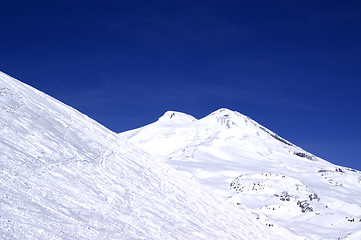 Image showing Caucasus Mountains. Elbrus