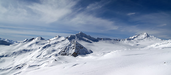 Image showing Panorama Caucasus Mountains