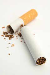 Image showing broken cigarette