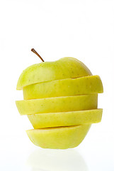 Image showing Sliced apple 