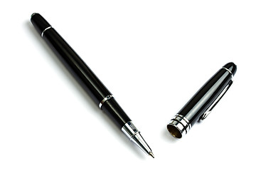 Image showing Ball Point Pen Isolated On White 