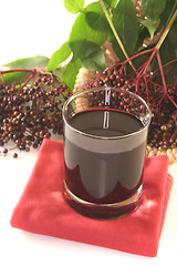 Image showing Elderberry juice