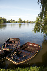 Image showing Boating lake